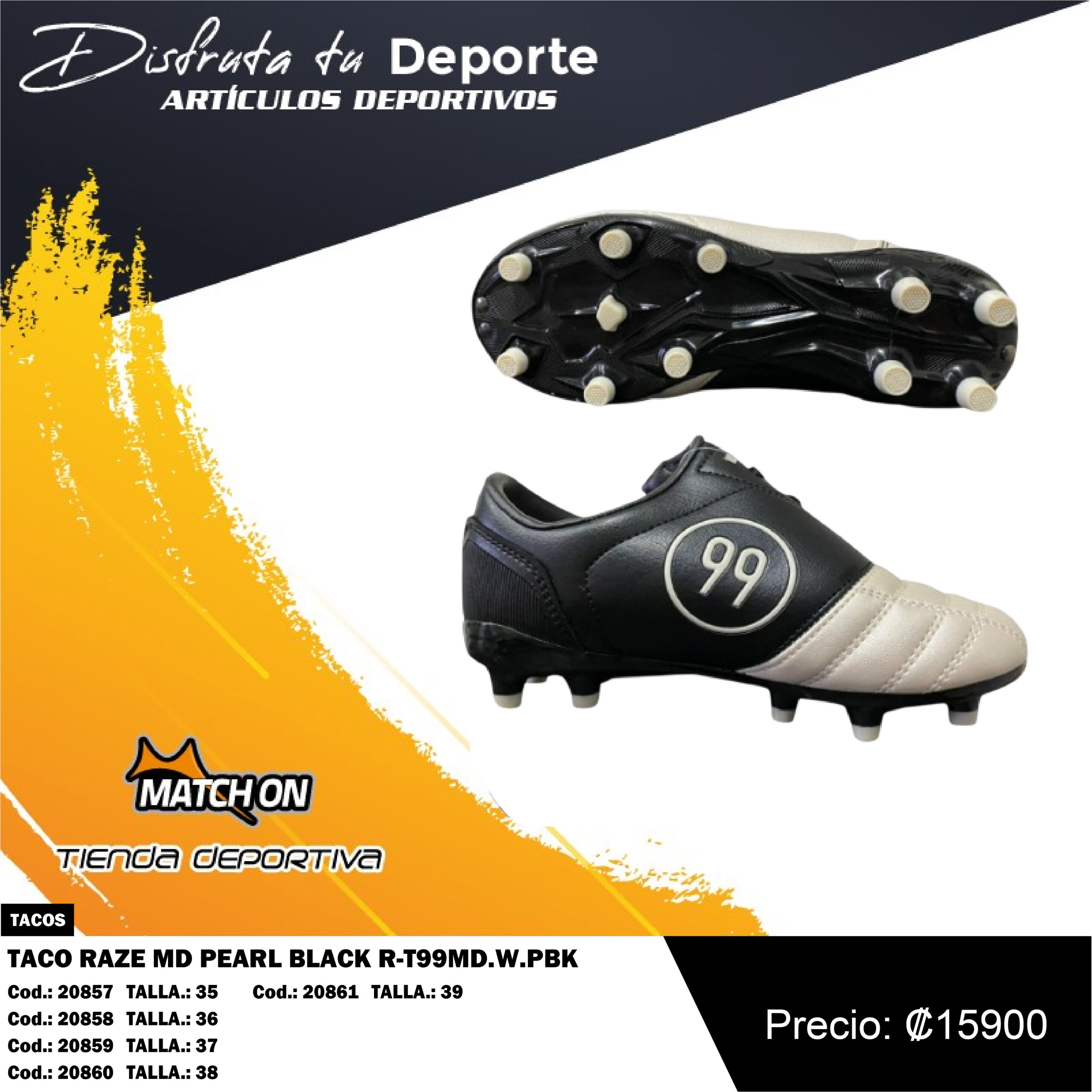 TACO RAZE MD PEARL BLACK R-T99MD.W.PBK